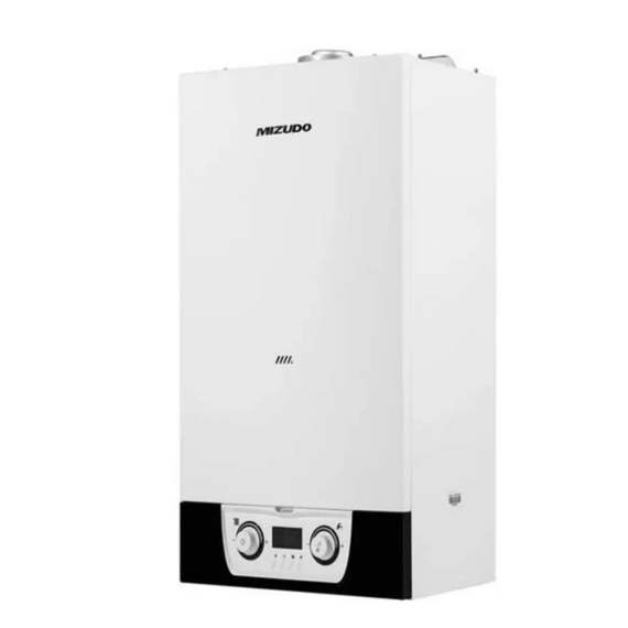 Фото Котел газовый MIZUDO MAESTRO LUX M15Т настенный, 2 конт, 2 Т/O, OPT, закр. кам. сгор. , изображение 2 — купить в Москве
