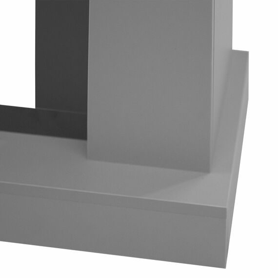 Фото Каминокомплект: Очаг Electrolux EFP/P-3620LS, портал Lindos 42/40/36, светло-серый, р/в , изображение 4 — купить в Москве