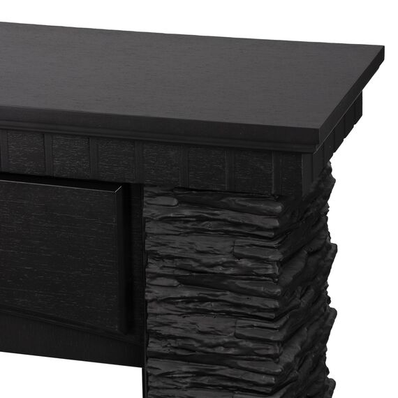 Фото Каминокомплект: Очаг Electrolux EFP/P-3620LS, портал Porto 42/40/36 камень чер. шп. венге , изображение 4 — купить в Москве