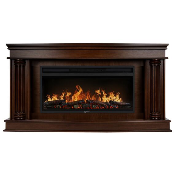 Фото Каминокомплект: Очаг Electrolux EFP/P-3620LS, портал Olympia 42/40/36, канадский дуб , изображение 2 — купить в Москве