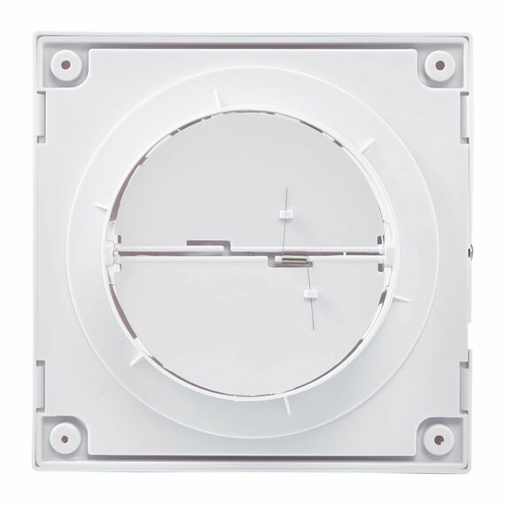 Фото Вентилятор вытяжной Ballu BAF-AR 100, D100 мм, 31 дБ, 110 м3/ч, обратный клапан, цвет белый , изображение 8 — купить в Москве