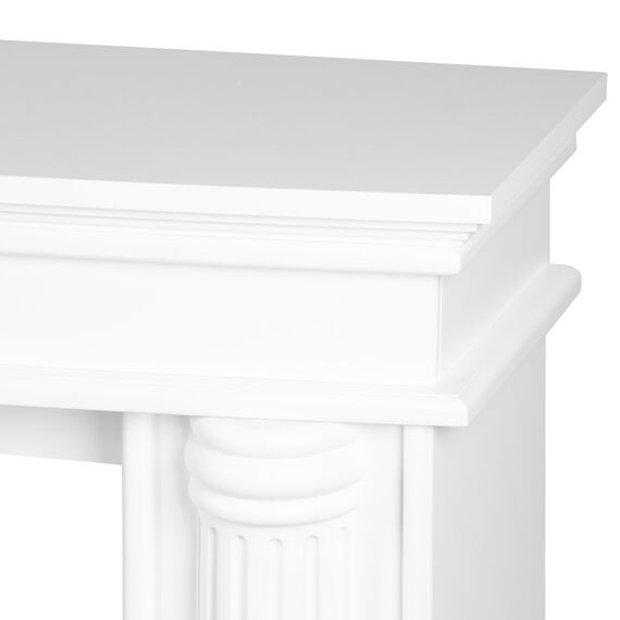 Фото Каминокомплект: Очаг Electrolux EFP/P-4220LS, портал Olympia 42/40/36, белый , изображение 4 — купить в Москве