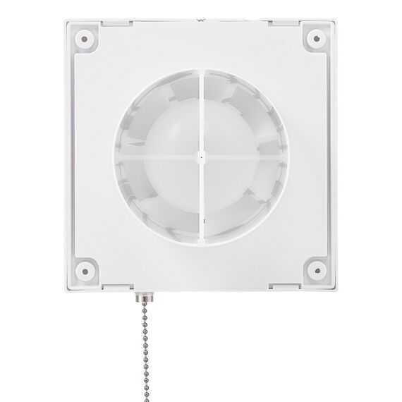 Фото Вентилятор вытяжной Ballu BAF-AR 100 VP с обратным клапаном и тяговым выключателем , изображение 6 — купить в Москве