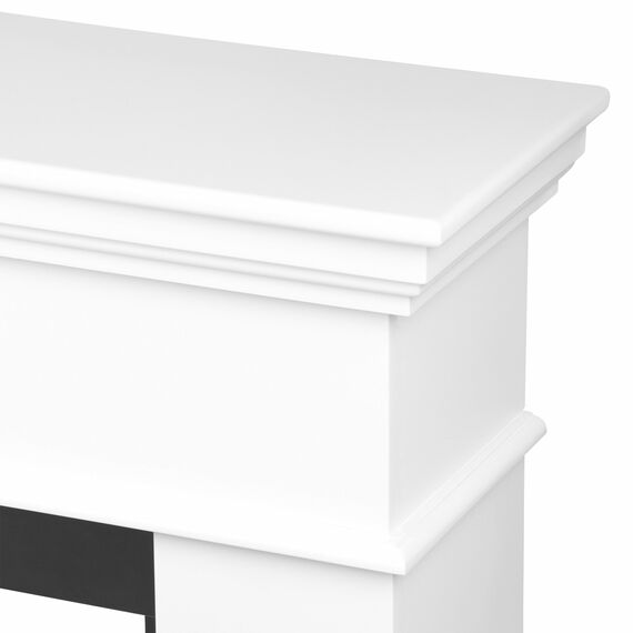 Фото Каминокомплект: Очаг Electrolux EFP/P-3620LS, портал California 42/40/36, белый , изображение 4 — купить в Москве