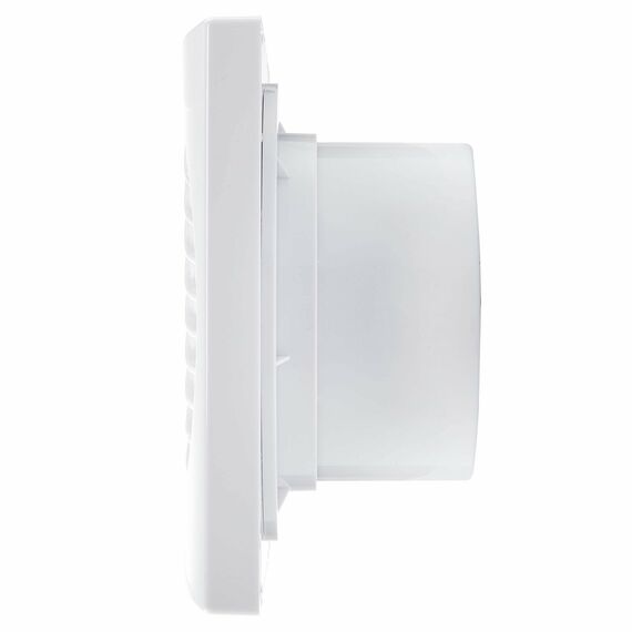 Фото Вентилятор вытяжной Ballu BAF-AR 100, D100 мм, 31 дБ, 110 м3/ч, обратный клапан, цвет белый , изображение 7 — купить в Москве