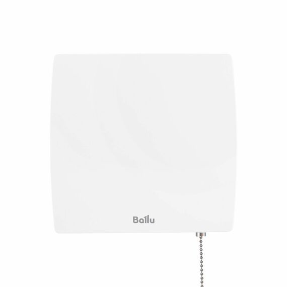 Фото Вентилятор вытяжной Ballu BAF-SL 100 VP с обратным клапаном и тяговым выключателем  — купить в Москве