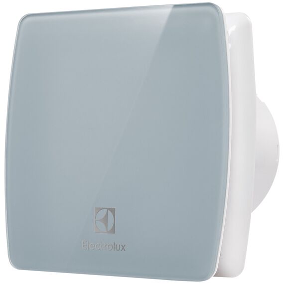 Фото Вентилятор вытяжной Electrolux серии Glass EAFG-100 grey - мощный и тихий  — купить в Москве