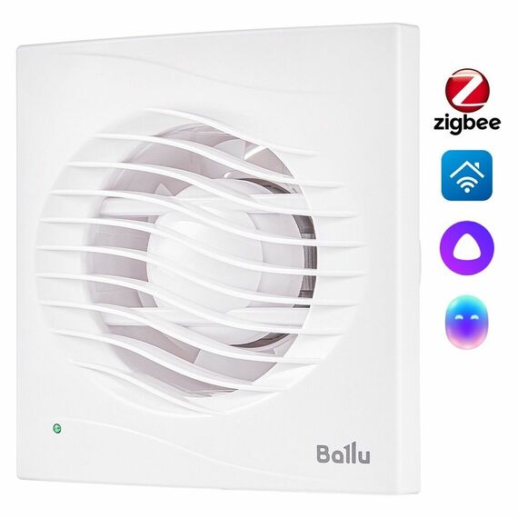 Фото Вентилятор вытяжной Ballu BAF-AR 150 V с обратным клапаном , изображение 2 — купить в Москве