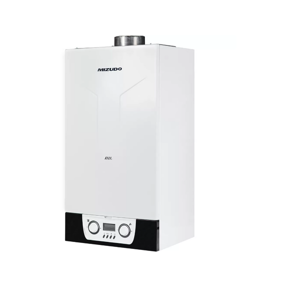 Фото Котел газовый MIZUDO MAESTRO ONE M28ТH настенный, 1 конт, OPT, с трехход. клап, закр. кам. сгор. , изображение 2 — купить в Москве