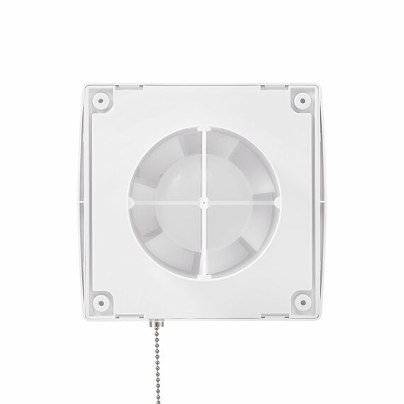 Фото Вентилятор вытяжной Ballu BAF-SL 100 VP с обратным клапаном и тяговым выключателем , изображение 3 — купить в Москве