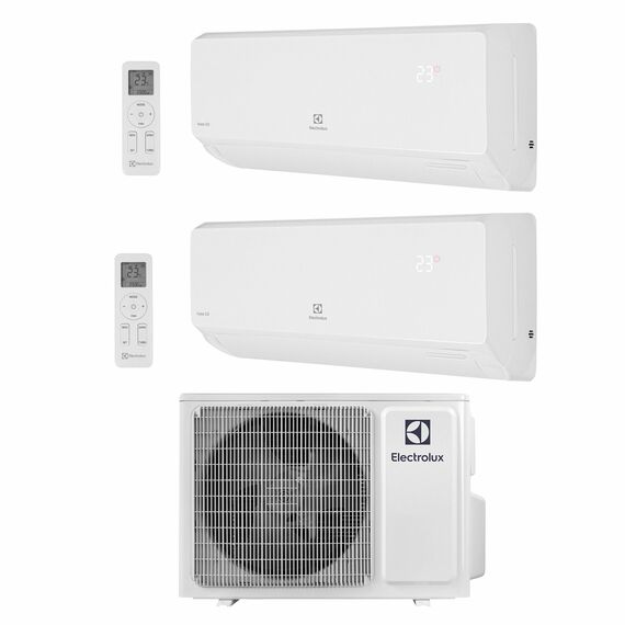 Фото Мульти сплит-система Electrolux EACS/I-09+09 НMB FMI-18-2/N8_ERP комплект , изображение 13 — купить в Москве