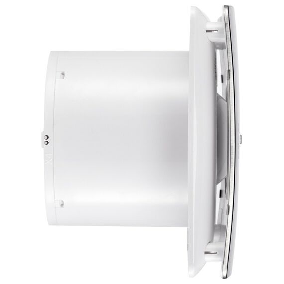 Фото Вентилятор вытяжной Ballu BAFS - 100, D100 мм, 33 дБ, 70 м3/ч, обратный клапан, цвет серый , изображение 5 — купить в Москве