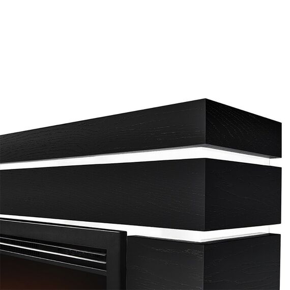 Каминокомплект: Очаг Electrolux EFP/P-3020LS N, портал Moderno 30 шпон чёрный дуб — цены на маркетплейсе Conditioner.Market Фото Каминокомплект: Очаг Electrolux EFP/P-3020LS N, портал Moderno 30 шпон чёрный дуб , изображение 5 — купить в Москве