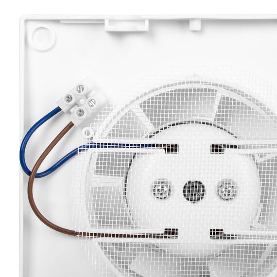 Фото Вентилятор вытяжной Ballu BAF-FW 150 N с антимоскитной сеткой , изображение 8 — купить в Москве