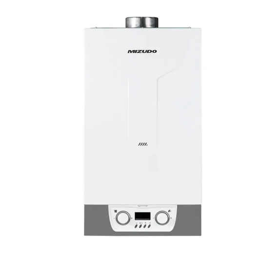 Фото Котел газовый MIZUDO MAESTRO LUX M40Т настенный, 2 конт, 2 Т/O, OPT, закр. кам. сгор. , изображение 2 — купить в Москве