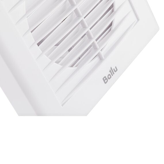 Фото Вентилятoр бытовой Ballu BAF-EX 100 G наcтенный 90м. куб/ч D100мм гравитационные жалюзи , изображение 3 — купить в Москве