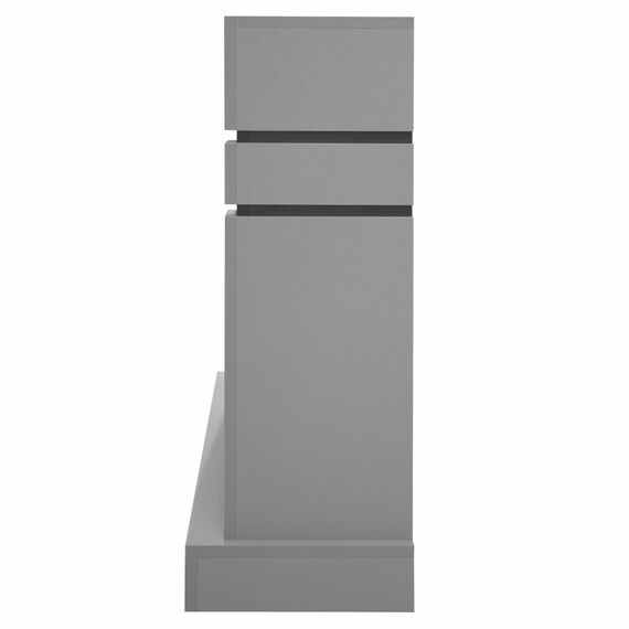 Фото Каминокомплект: Очаг Electrolux EFP/P-3620LS, портал Lindos 42/40/36, светло-серый, р/в , изображение 5 — купить в Москве