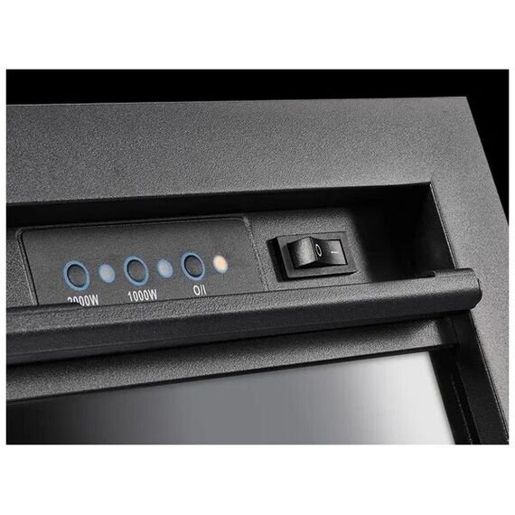 Фото Каминокомплект: Очаг Electrolux EFP/P-2720RLS, портал Bricks 25 камень бежевый, шпон темный дуб , изображение 6 — купить в Москве