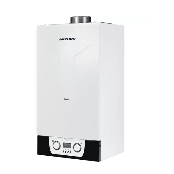 Фото Котел газовый MIZUDO MAESTRO ONE M28ТH настенный, 1 конт, OPT, с трехход. клап, закр. кам. сгор. , изображение 7 — купить в Москве