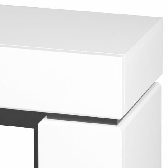 Фото Каминокомплект: Очаг Electrolux EFP/P-3620LS, портал Moderno 42/40/36, белый , изображение 4 — купить в Москве