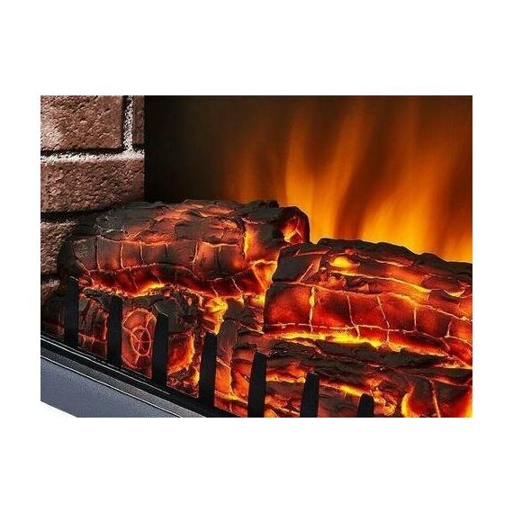 Фото Каминокомплект: Очаг Electrolux EFP/P-3020LS с порталом Quadro 30 камень песчаник античный бел , изображение 5 — купить в Москве