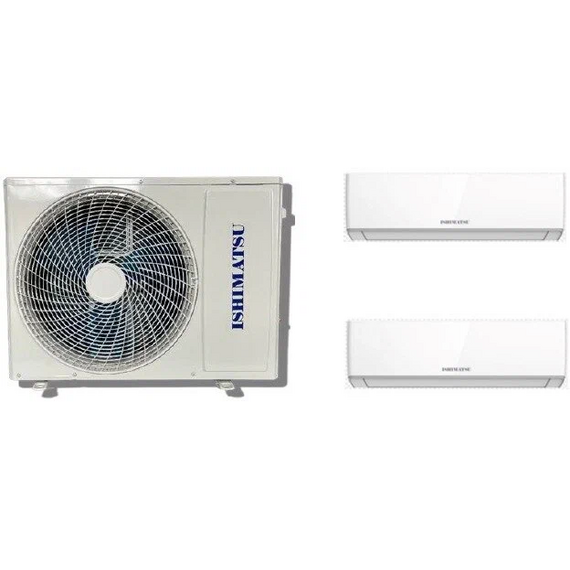 Фото Мульти сплит-система ISHIMATSU AMSN-27/3 + AMS-09 + AMS-18  — купить в Москве