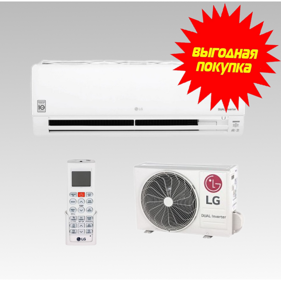 Фото Инверторная сплит-система LG Mega Smart P18TT.NSK / P18TT.U18A  — купить в Москве