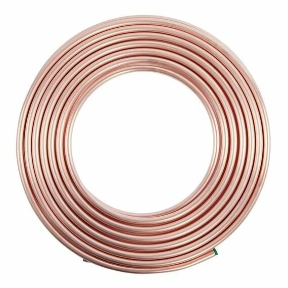 Фото Труба 3/8' ASTM В 68 С12200 060 (9,52x0,81x50000) , изображение 2 — купить в Москве