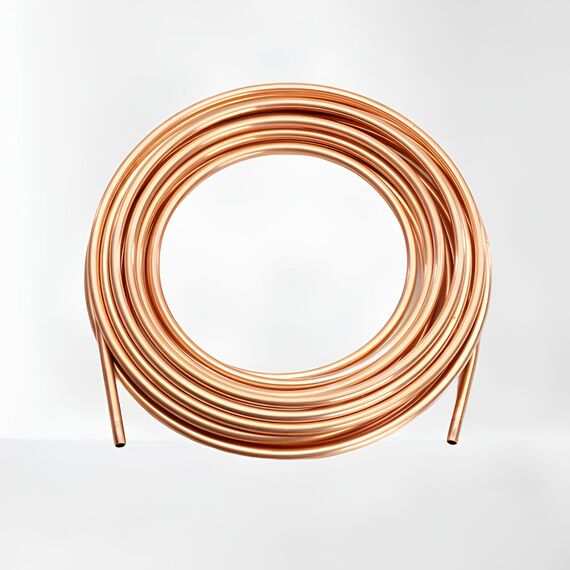 Фото Труба медная для кондиционера 1/4' ASTM В 68 С12200 060 (6,35x0,76x50000)  — купить в Москве