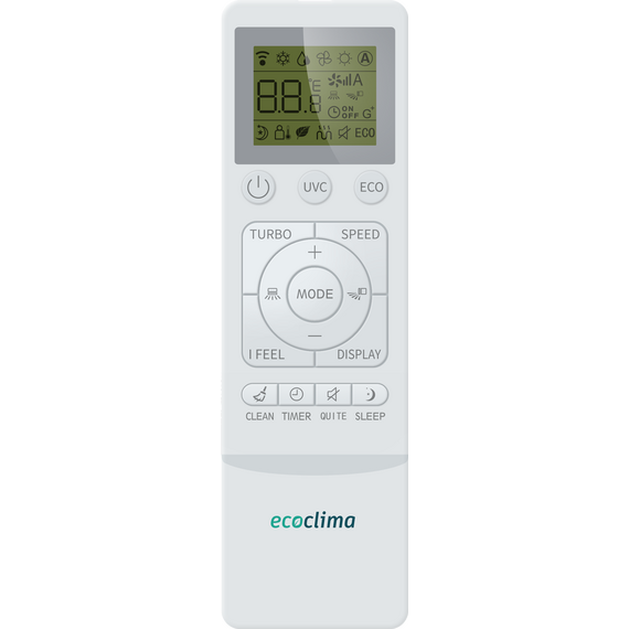 Фото Настенный кондиционер Ecoclima ECW-12QC + EC-12QC, белый , изображение 6 — купить в Москве