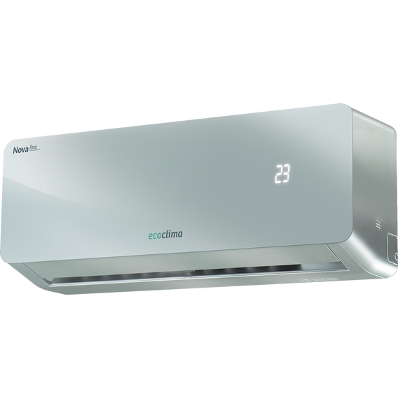 Фото Настенный кондиционер Ecoclima ECW/I-CH12/AAS-4R1 (Silver) + EC/I-CH12/A-4R1 (White), белый  — купить в Москве