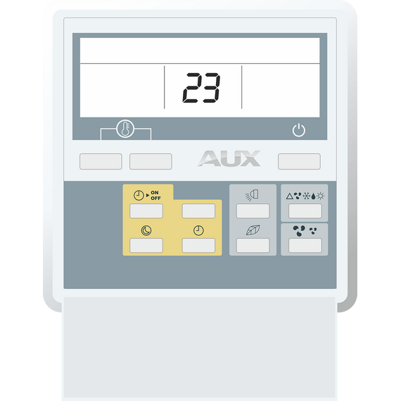 Фото Канальный кондиционер AUX ALLD-H12/4R1C + AL-H12/4R1C(U) , изображение 3 — купить в Москве