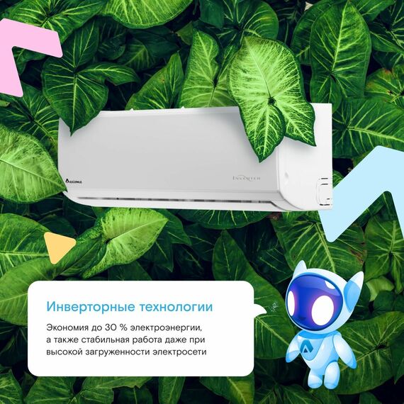 Сплит-система Axioma Серия F Inverter ASX07FZ1/ASB07FZ1, изображение 3