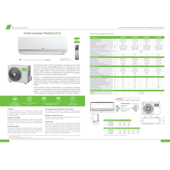Сплит-система Lessar Flexcool inverter LS-HE09KCE2/LU-HE09KCE2 — фото , изображение 5, цена, характеристики