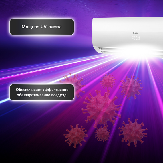 Сплит-система Haier Flexis On-Off HSU-09HFF103/R3-W / HSU-09HUF103/R3 , изображение 7