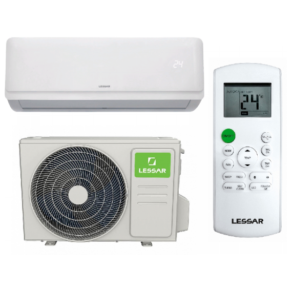 Сплит-система Lessar LS-H28KPA2 / LU-H28KPA2 Cool+ on/off белый, изображение 6