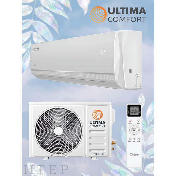 Сплит-система инверторная ULTIMA COMFORT серии ECLIPSE Inverter ECS-I12PN , изображение 3