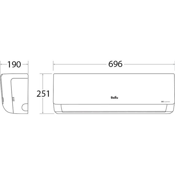 Сплит-система BALLU BSGRI-07HN8_22Y Greenland DС Inverter, изображение 5