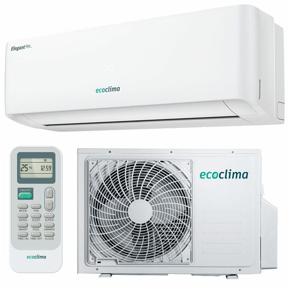 Фото Сплит-система Ecoclima Elegant Line ECW-HE07/AA-4R2/EC-HE07/A-4R2  — купить в Москве