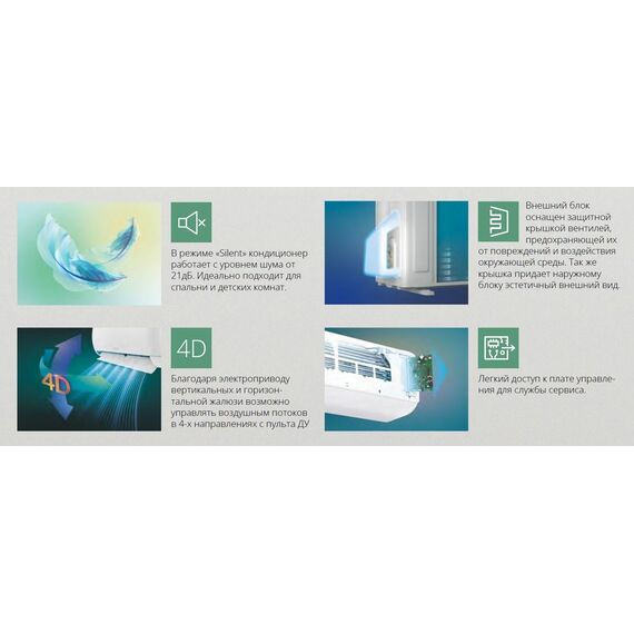 Фото Сплит-система AUX Q Light ASW-H07A4/QH-R1 , изображение 8 — купить в Москве