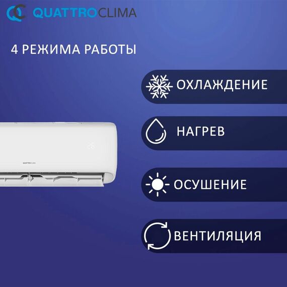 Фото Сплит-система Quattroclima Capri QV-CA24WA/QN-CA24WA , изображение 4 — купить в Москве