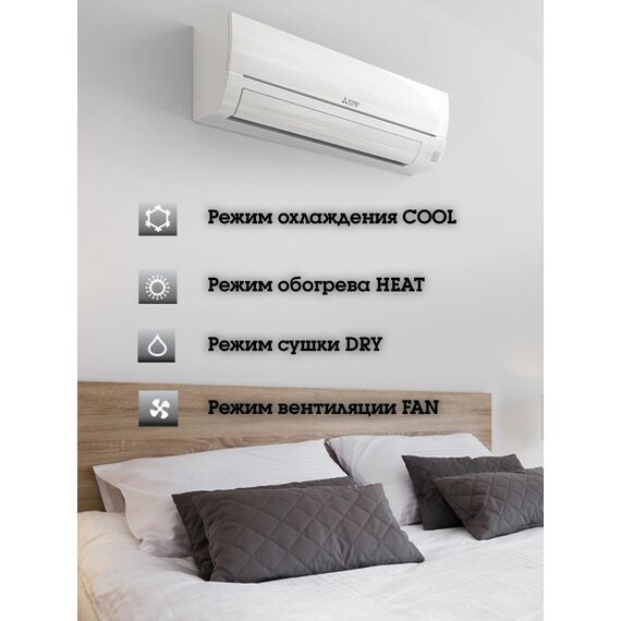 Фото Сплит-система Mitsubishi Electric Classic MSZ-HR71VF/MUZ-HR71VF , изображение 3 — купить в Москве