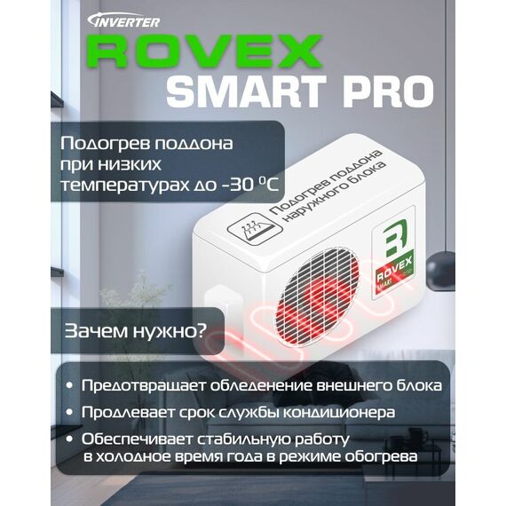 Фото Сплит-система Rovex Smart RS-09PXI6 Smart PRO , изображение 7 — купить в Москве