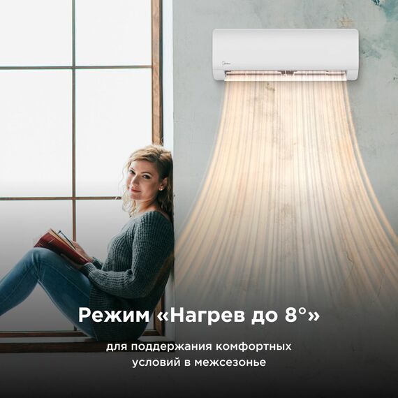 Фото Сплит-система Midea Paramount MSAG1-24HRN8-I/MSAG1-24HRN8-O , изображение 6 — купить в Москве
