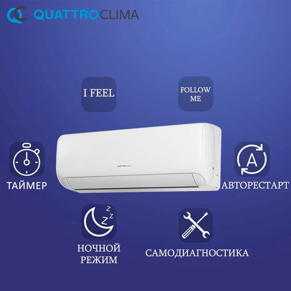 Фото Сплит-система Quattroclima Capri QV-CA24WA/QN-CA24WA , изображение 5 — купить в Москве