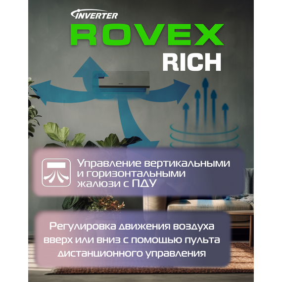 Фото Сплит-система Rovex Rich RS-07MUIN1 , изображение 7 — купить в Москве