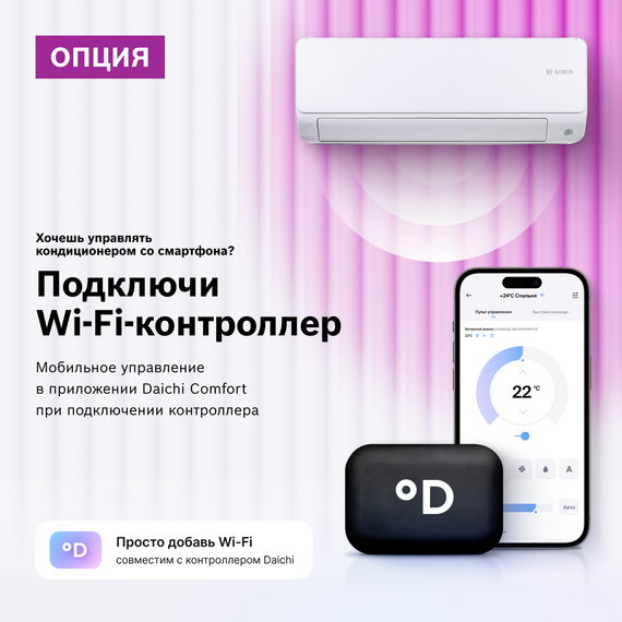 Фото Сплит-система Bosch CL6001iU W 35 E/CL6001i 35 E , изображение 11 — купить в Москве