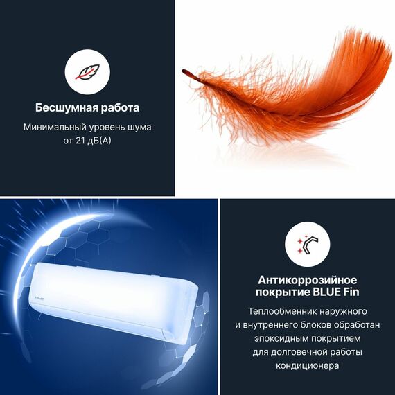 Фото Сплит-система Kentatsu Tiba Inverter KSGTI35HZRN1R/KSRTI35HZRN1R на 35 кв.м , изображение 8 — купить в Москве