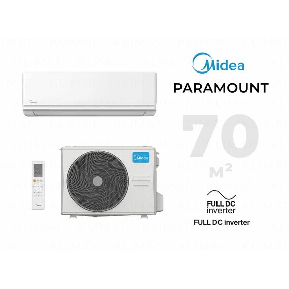 Фото Сплит-система Midea Unlimited inverter MSAG2-24N8D0-I/MSAG2-24N8D0-O на 70 кв.м , изображение 2 — купить в Москве