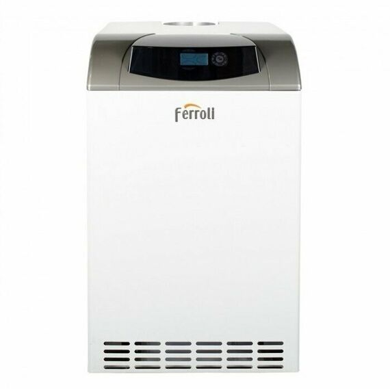 Фото Котел газовый Ferroli PEGASUS D 45 с чугунным теплообменником, напольный, 1 конт, откр. кам. сгор.  — купить в Москве